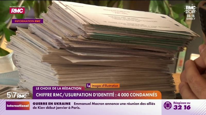 Info RMC - Usurpation d'identité: 200 000 victimes chaque année, seulement 4 000 condamnations