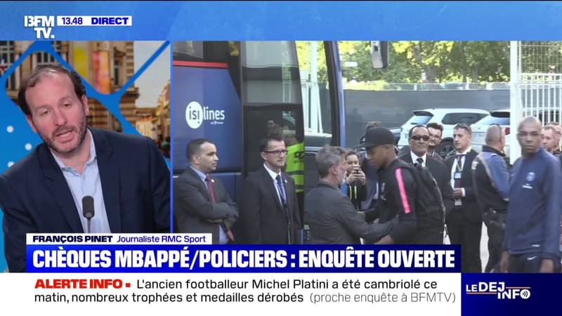 Pourquoi une enquête a été ouverte sur des chèques que Kylian Mbappé aurait émis à destination de cinq CRS
