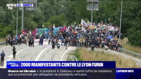 Lyon-Turin: plusieurs milliers de personnes mobilisées contre le projet de ligne ferroviaire