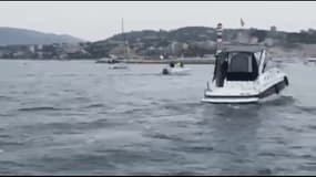 Cannes: des pêcheurs manifestent contre l'extension d'une ferme aquacole