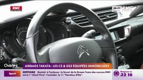 Airbags Takata: les C3 et DS3 équipées immobilisées 