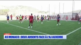 Ligue 1 -  AS Monaco : deux absents face à l'AJ Auxerre