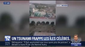 En Indonésie, un tsunami a frappé l'île des Célèbes 