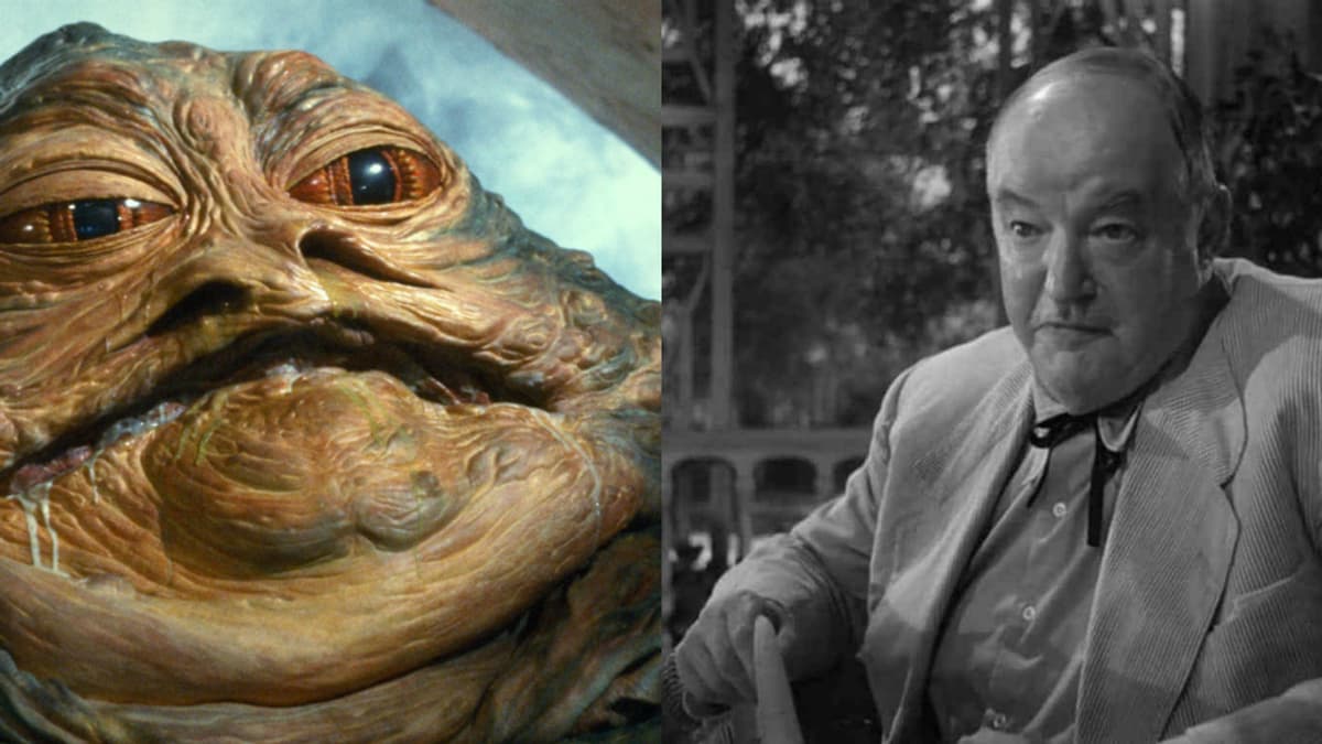 Jabba le Hutt et Sydney Greenstreet Jabba le Hutt et Sydney Greenstreet