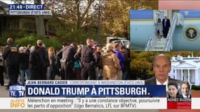 Donald Trump fraîchement accueilli à Pittsburgh
