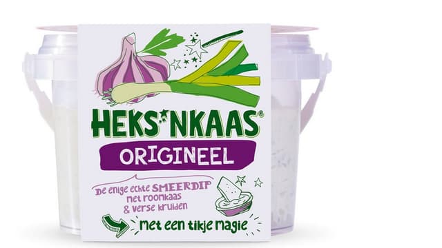 Le "Heksenkaas", un fromage à tartiner à la crème fraîche et aux fines herbes, a été créé en 2007 par un marchand de légumes néerlandais, qui a cédé ses droits de propriété intellectuelle à une société nommée Levola.