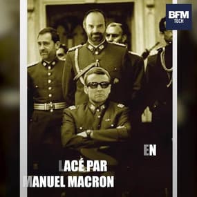 La police demande à Google de supprimer un photomontage d’Emmanuel Macron