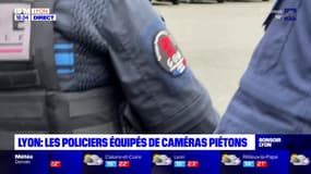 Les policiers équipés de caméras piétons