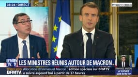 ÉDITO - Emmanuel Macron a évoqué "dans les détails" ses annonces à ses ministres ce dimanche soir 