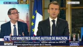 ÉDITO - Emmanuel Macron a évoqué "dans les détails" ses annonces à ses ministres ce dimanche soir 