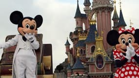Le chiffre d'affaires d'Euro Disney a baissé de 6,3% d'octobre à décembre à 2013.