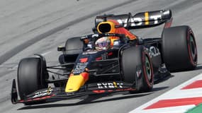 Max Verstappen lors du GP d'Espagne.