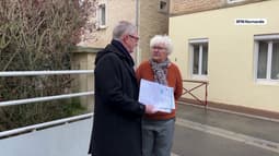 Le maire Normand Patrick Ledoux, à Louvigny. 