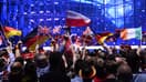Des drapeaux durant l'Eurovision 2014 au Danemark 