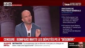 Motion de destitution d'Emmanuel Macron: Manuel Bompard (LFI) assure que le parti "va la redéposer"