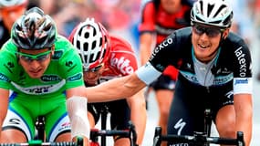 Peter Sagan et Matteo Trentin