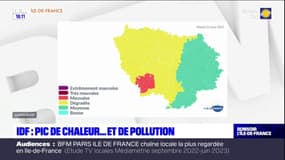 Ile-de-France: avec le pic de chaleur, la pollution de l'air augmente 