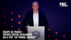 Équipe de France : Rothen défend Deschamps, qui a fait "un travail énorme"