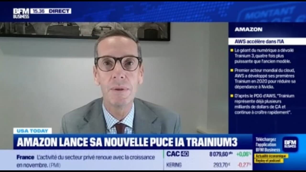 Amazon lance ses nouvelles puces IA 🤖🦾