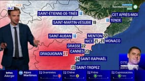 Météo Côte d’Azur: quelques averses dans les terres et du soleil sur la côte ce lundi, jusqu'à 21°C à Nice
