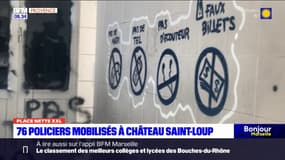 Opération "place nette XXL": 76 policiers mobilisés à Château Saint-Loup