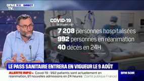 Mathias Wargon, chef des urgences de l'hôpital Delafontaine de Saint-Denis: "Depuis deux semaines, on a du Covid-19 qu'on ne voyait plus"