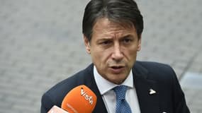 Giuseppe Conte à Bruxelles pour le Sommet Europe-Asie, le 19 octobre 2018.