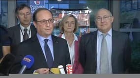 Hollande "félicite" les agents douanes après une saisie record à Paris