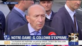 Gérard Collomb : "L’agresseur a crié au moment où il frappait le policier ‘C’est pour la Syrie’"