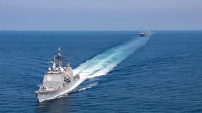 L'USS Philippine Sea, le 26 novembre 2023