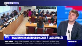 Louis Boyard: "Adrien Quatennens est suspendu, qu'il veuille siéger en commission, ça le regarde"