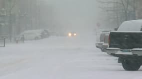 De la neige dans le Minnesota, le 13 mars. 