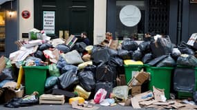 Poubelles à Paris