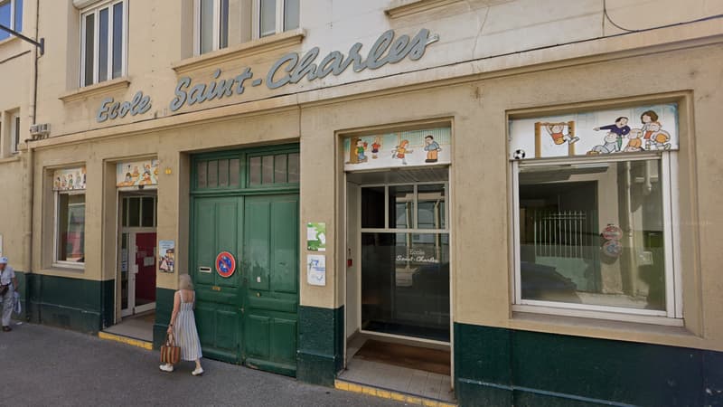 L'école élémentaire privée Saint-Charles, à Saint-Étienne (Loire), en juin 2022.