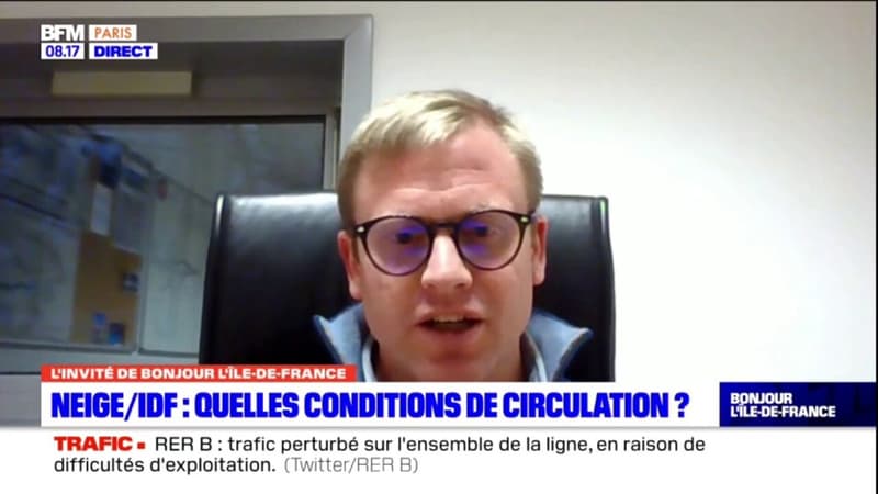 Neige en Ile-de-France: les agents sur le qui-vive pour déneiger
