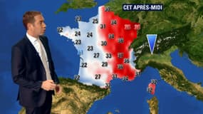 Les températures commencent (enfin) à dégringoler à l'ouest, la canicule persiste encore à l'est