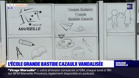 Marseille: l'école Grande Bastide Cazaulx vandalisée, la mairie a porté plainte