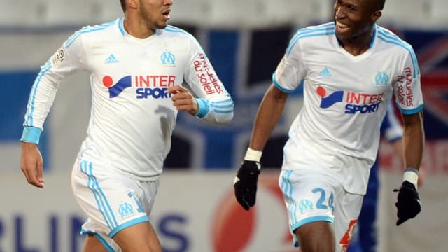Dimitri Payet avec Rod Fanni