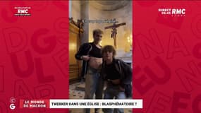 Un influenceur se filme en train de "twerker" dans une église: "Il est bête, il est ridicule, mais il ne fait rien d'illégal", défend Fred Hermel