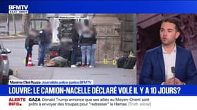 Vol au Louvre : le camion nacelle avait été déclaré volé neuf jours avant le braquage
