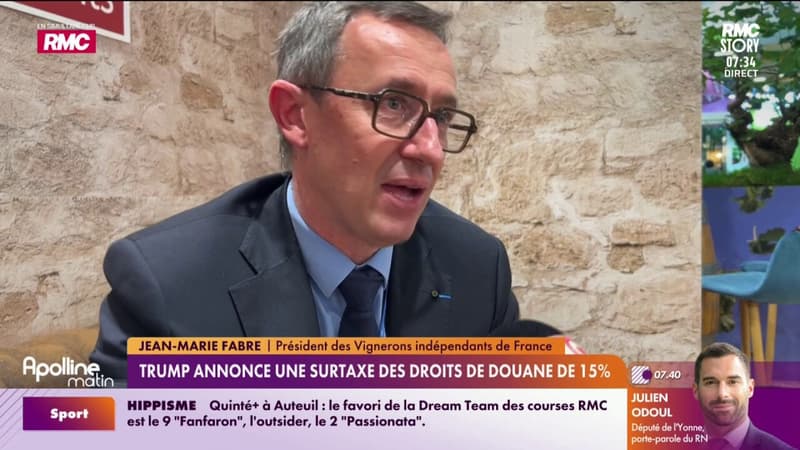 Trump annonce une surtaxe des droits de douane de 15%