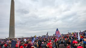 Des milliers de supporteurs de Trump à Washington le 6 janvier 2020