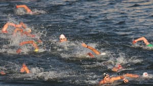 Le nageur irlandais Daniel Wiffen n'a pas apprécié sa très courte carrière en eau libre aux Jeux de Paris