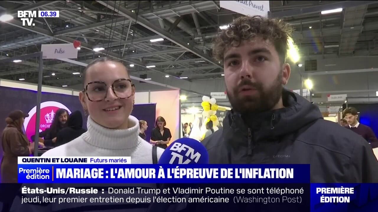 Inflation: les bons plans des futurs mariés