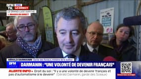 "Doualemn" libre: "Il faut changer le droit", assure Gérald Darmanin