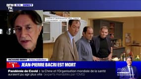 Richard Berry à propos de Jean-Pierre Bacri: "Il était honnête, il était juste, il était vrai"