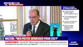 Jean Castex: "Affoler les gens ? Sûrement pas"