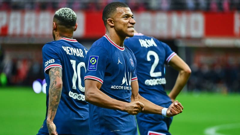 Reims-PSG: le message de Mbappé après son doublé