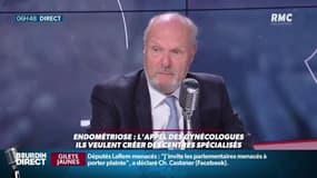 Endométriose: "Il faut que l'Etat nous aide à ouvrir des centres experts", réclame Israël Nisand
