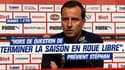 Rennes 1-2 Toulouse : "Hors de question de terminer la saison en roue libre", prévient Stéphan